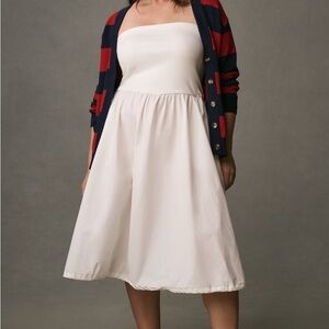 Daily Practice by Anthropologie White Midi Dress